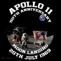 Apollo 11 Moon Landing July 20th 1969 Ornament thumb 1