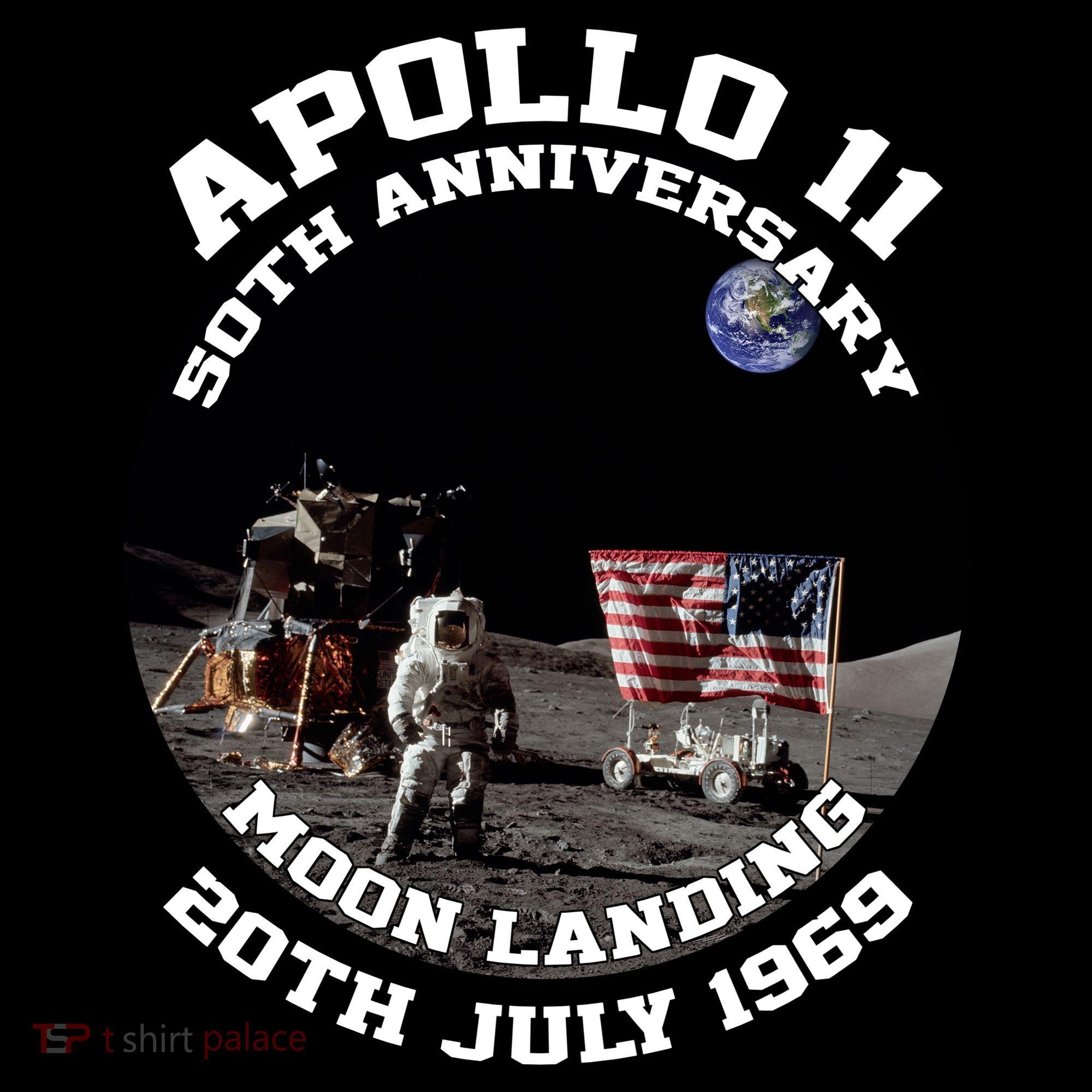 Apollo 11 Moon Landing July 20th 1969 Ornament