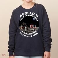 Apollo 11 Moon Landing July 20th 1969 Women's Sweatshirt thumb 0