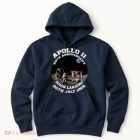 Apollo 11 Moon Landing July 20th 1969 Hoodie thumb 0