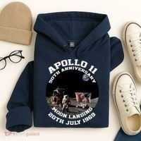 Apollo 11 Moon Landing July 20th 1969 Hoodie thumb 4