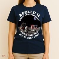Apollo 11 Moon Landing July 20th 1969 T-Shirt thumb 4