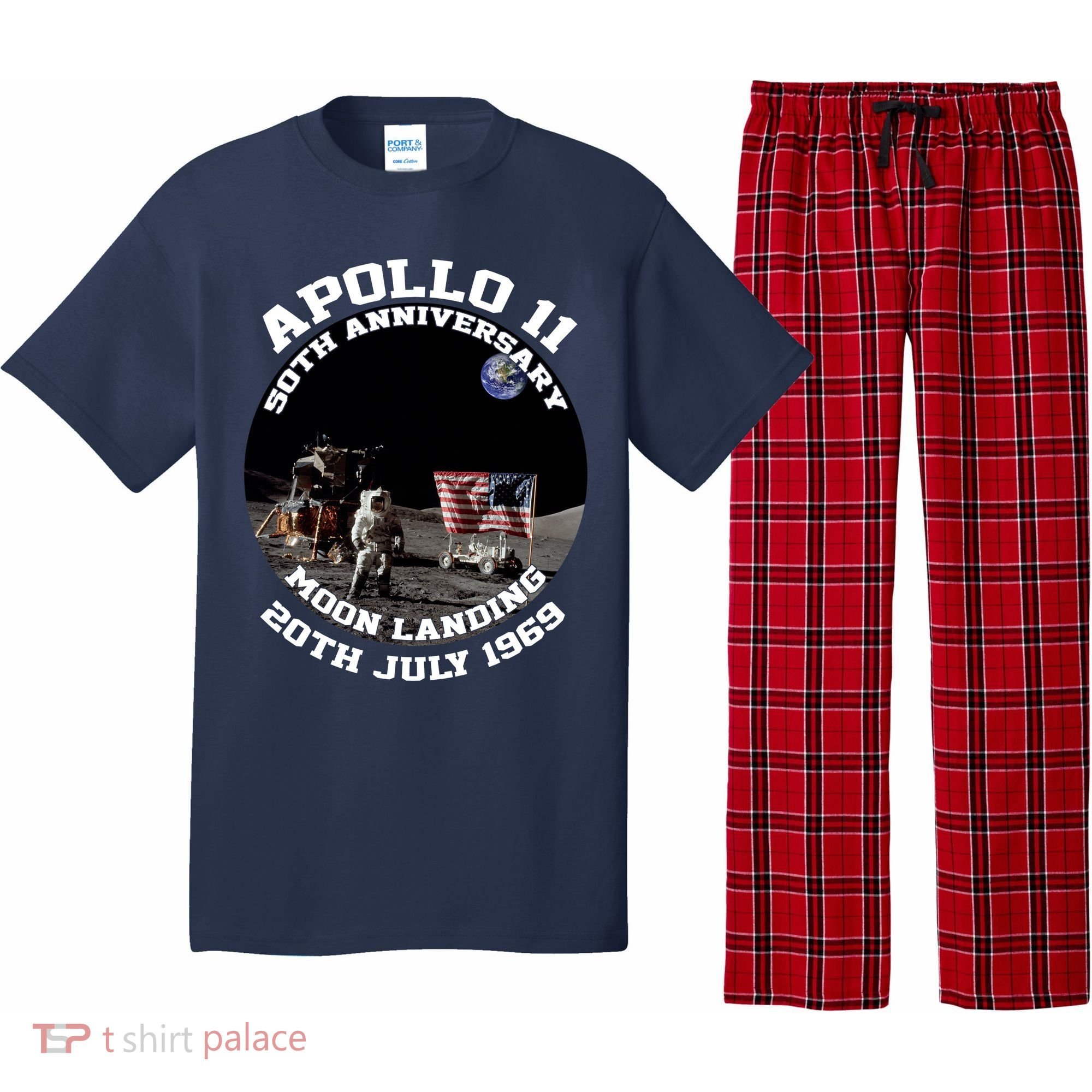 Apollo 11 Moon Landing July 20th 1969 Pajama Set