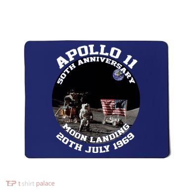 Apollo 11 Moon Landing July 20th 1969 Mousepad