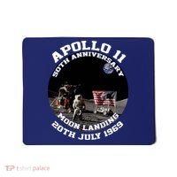 Apollo 11 Moon Landing July 20th 1969 Mousepad thumb 0
