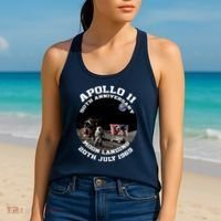 Apollo 11 Moon Landing July 20th 1969 Women's Tank Top thumb 2