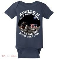 Apollo 11 Moon Landing July 20th 1969 Baby Bodysuit thumb 0