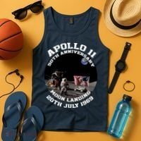 Apollo 11 Moon Landing July 20th 1969 Tank Top thumb 4
