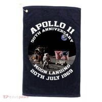 Apollo 11 Moon Landing July 20th 1969 Golf Towel thumb 0