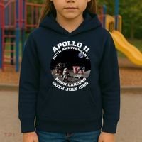 Apollo 11 Moon Landing July 20th 1969 Kids Hoodie thumb 3