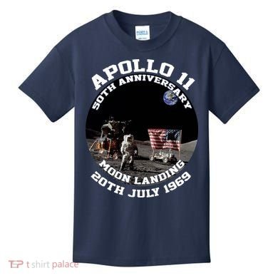 Apollo 11 Moon Landing July 20th 1969 Kids T-Shirt