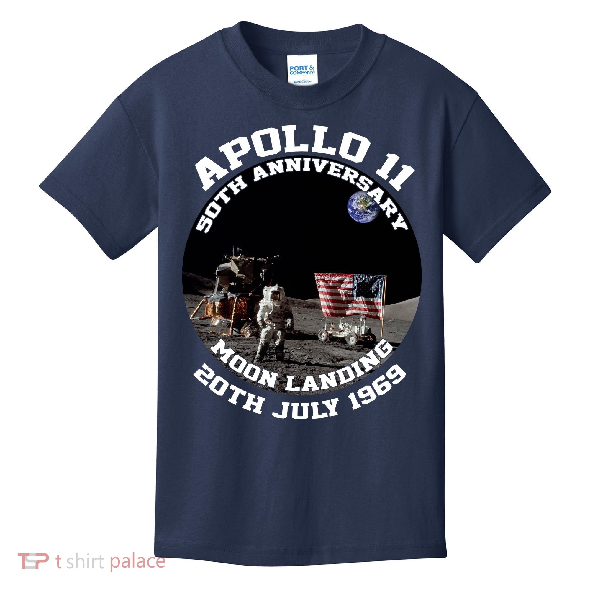 Apollo 11 Moon Landing July 20th 1969 Kids T-Shirt