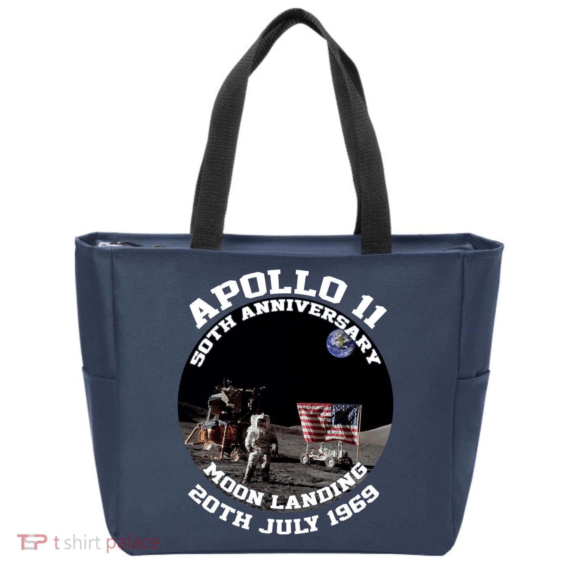 Apollo 11 Moon Landing July 20th 1969 Tote Bag