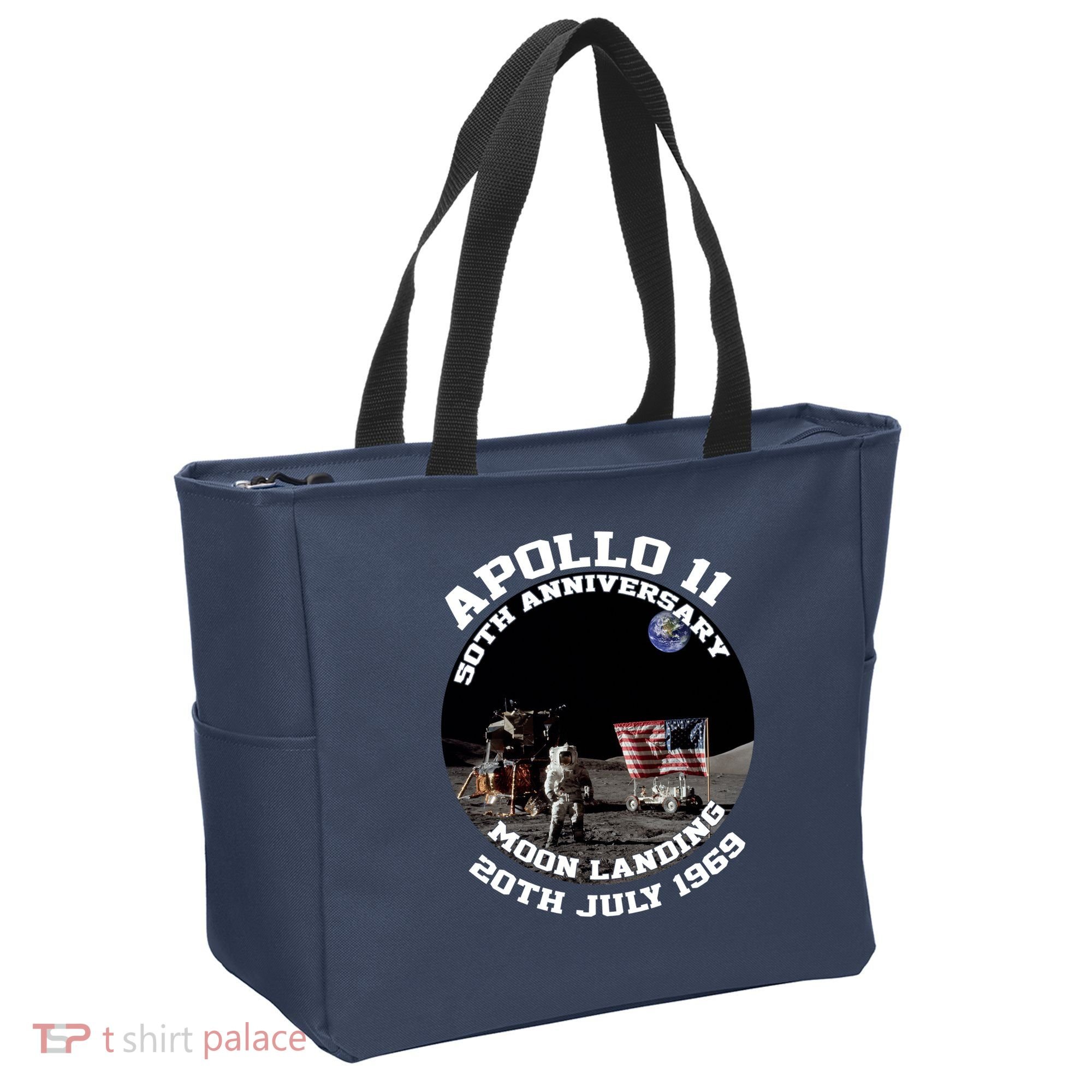 Apollo 11 Moon Landing July 20th 1969 Tote Bag