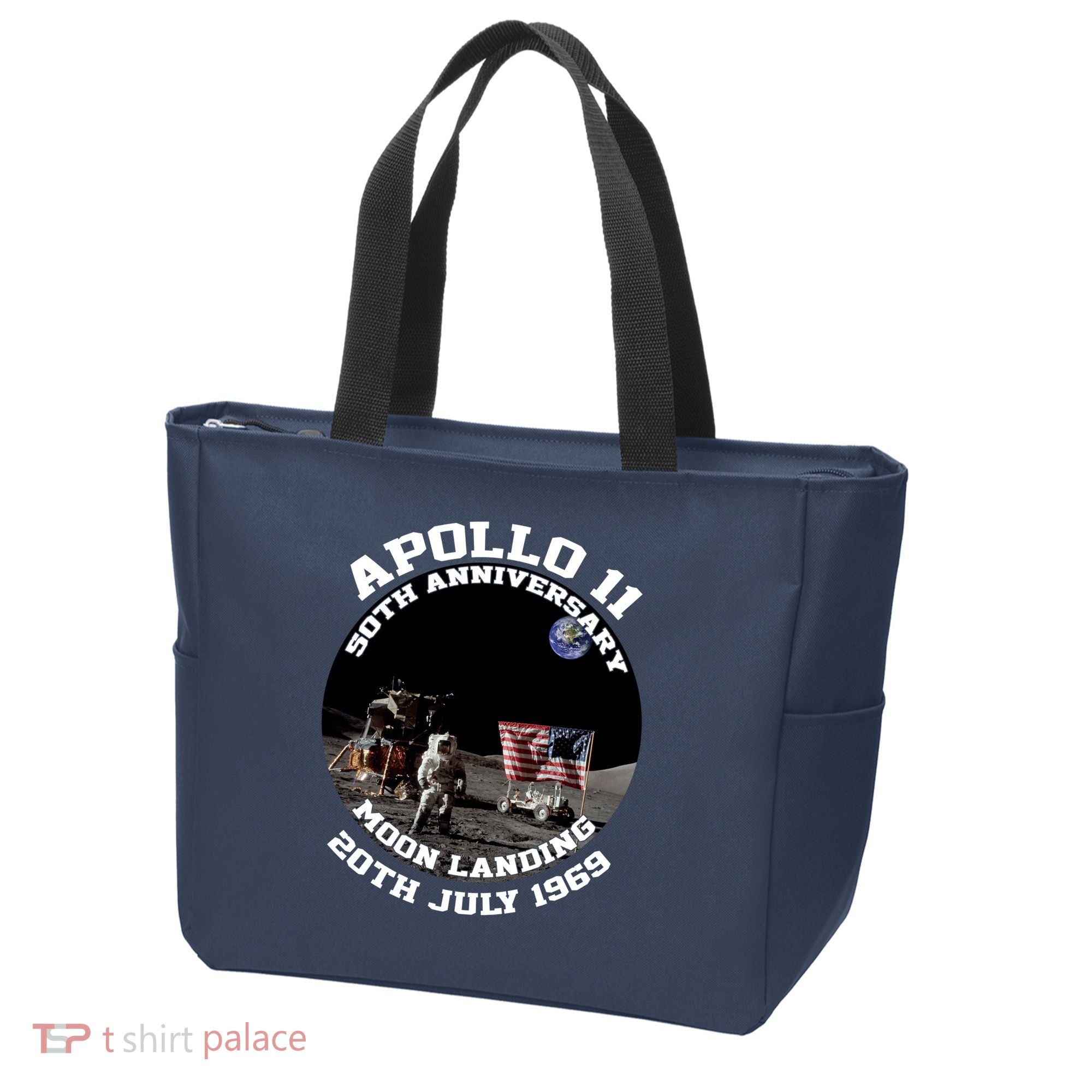 Apollo 11 Moon Landing July 20th 1969 Tote Bag
