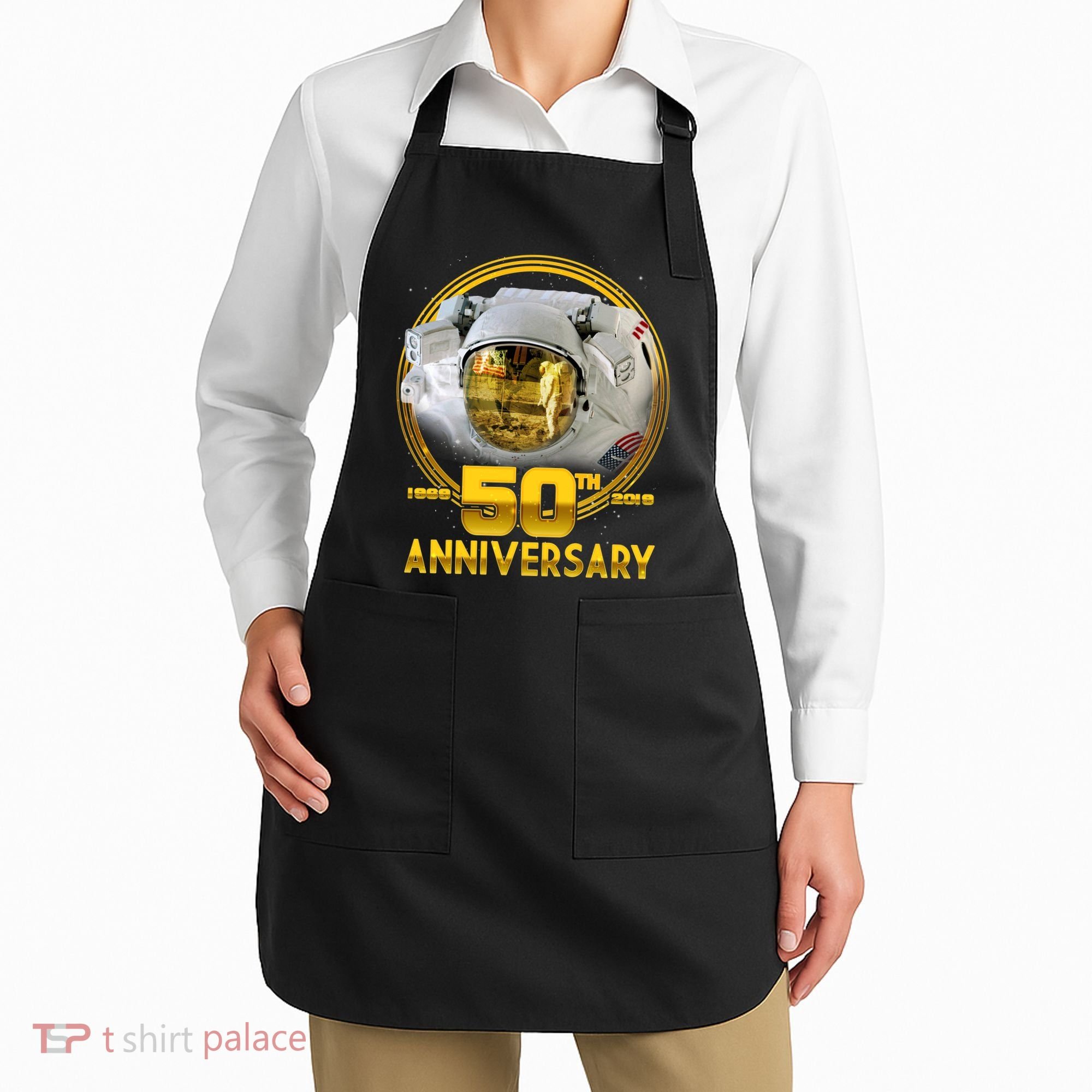 Apollo Landing 50th Golden Anniversary Apron