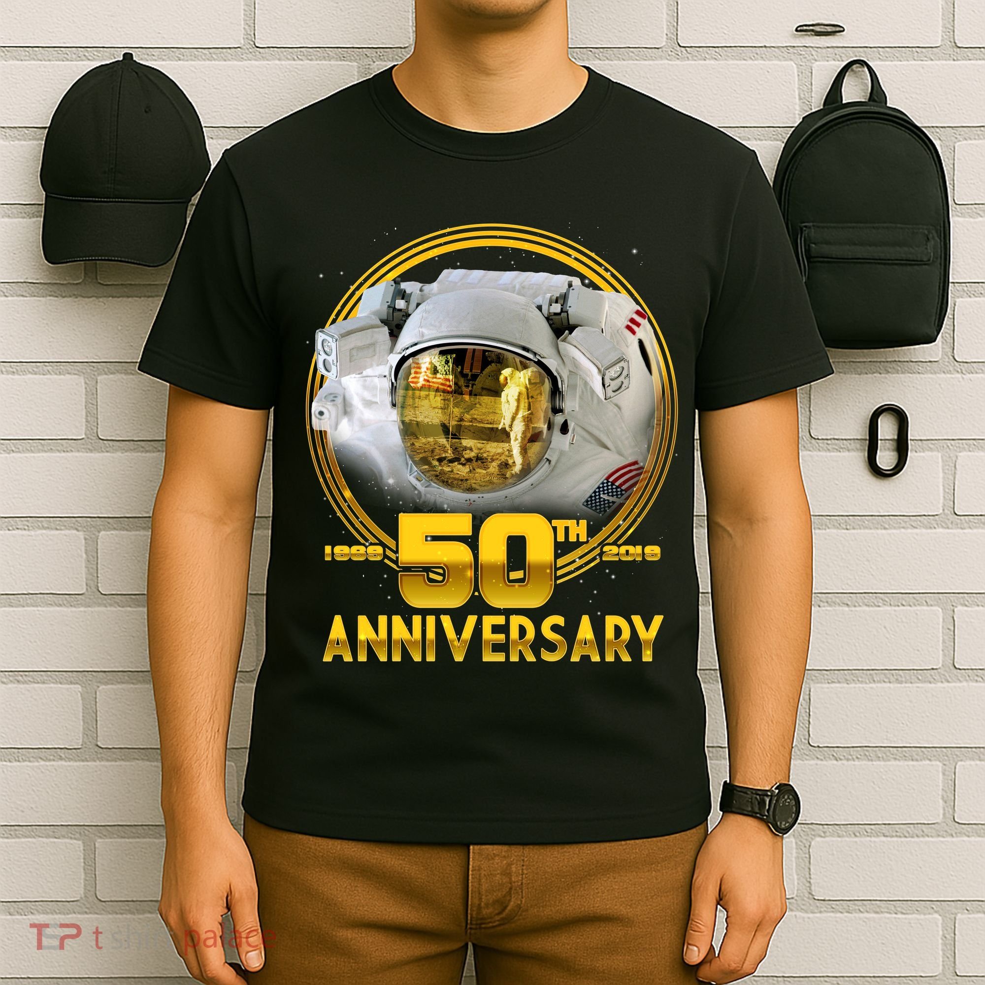 Apollo Landing 50th Golden Anniversary T-Shirt