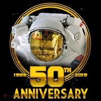 Apollo Landing 50th Golden Anniversary Coaster thumb 2