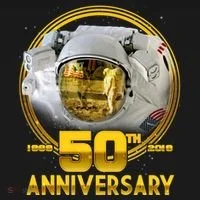 Apollo Landing 50th Golden Anniversary Women's Hoodie thumb 2