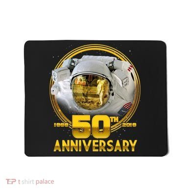 Apollo Landing 50th Golden Anniversary Mousepad