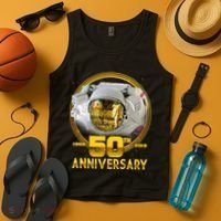 Apollo Landing 50th Golden Anniversary Tank Top thumb 4