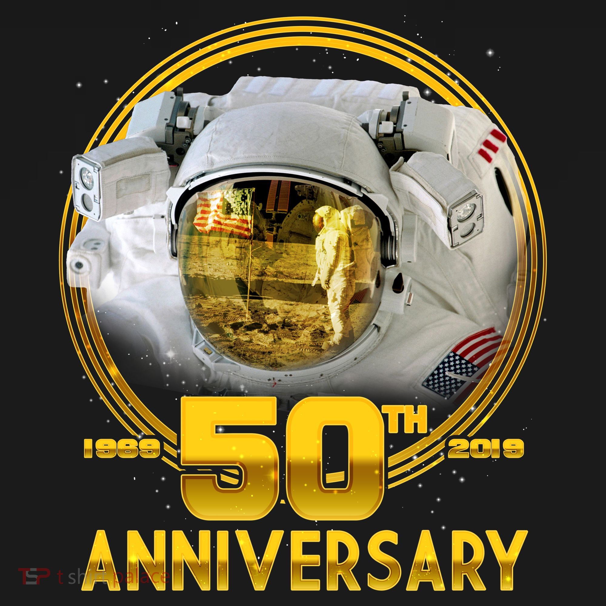 Apollo Landing 50th Golden Anniversary Women's Long Sleeve Shirt