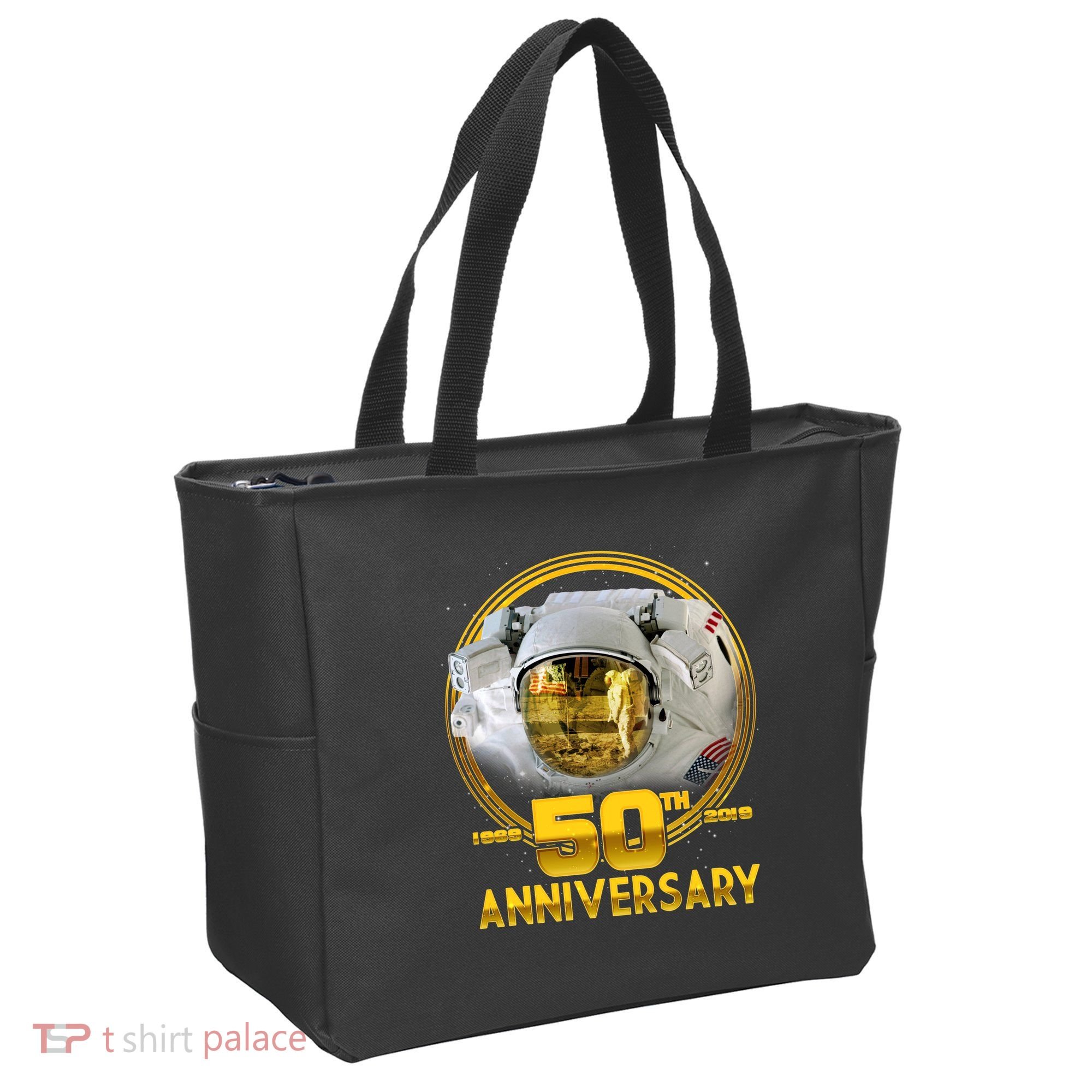 Apollo Landing 50th Golden Anniversary Tote Bag
