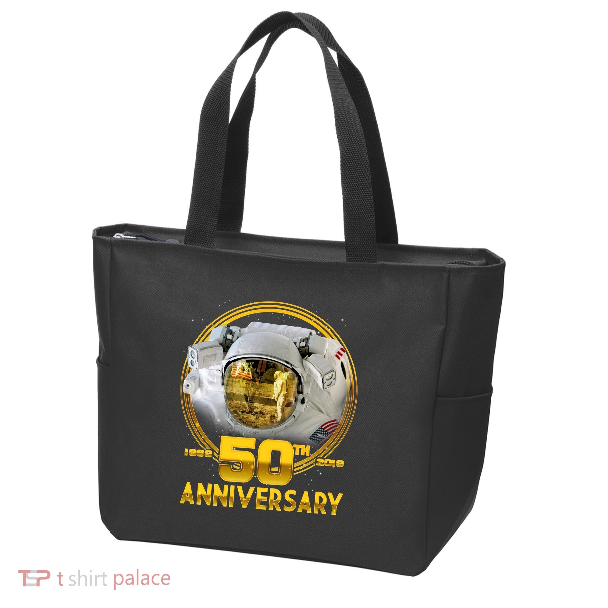 Apollo Landing 50th Golden Anniversary Tote Bag