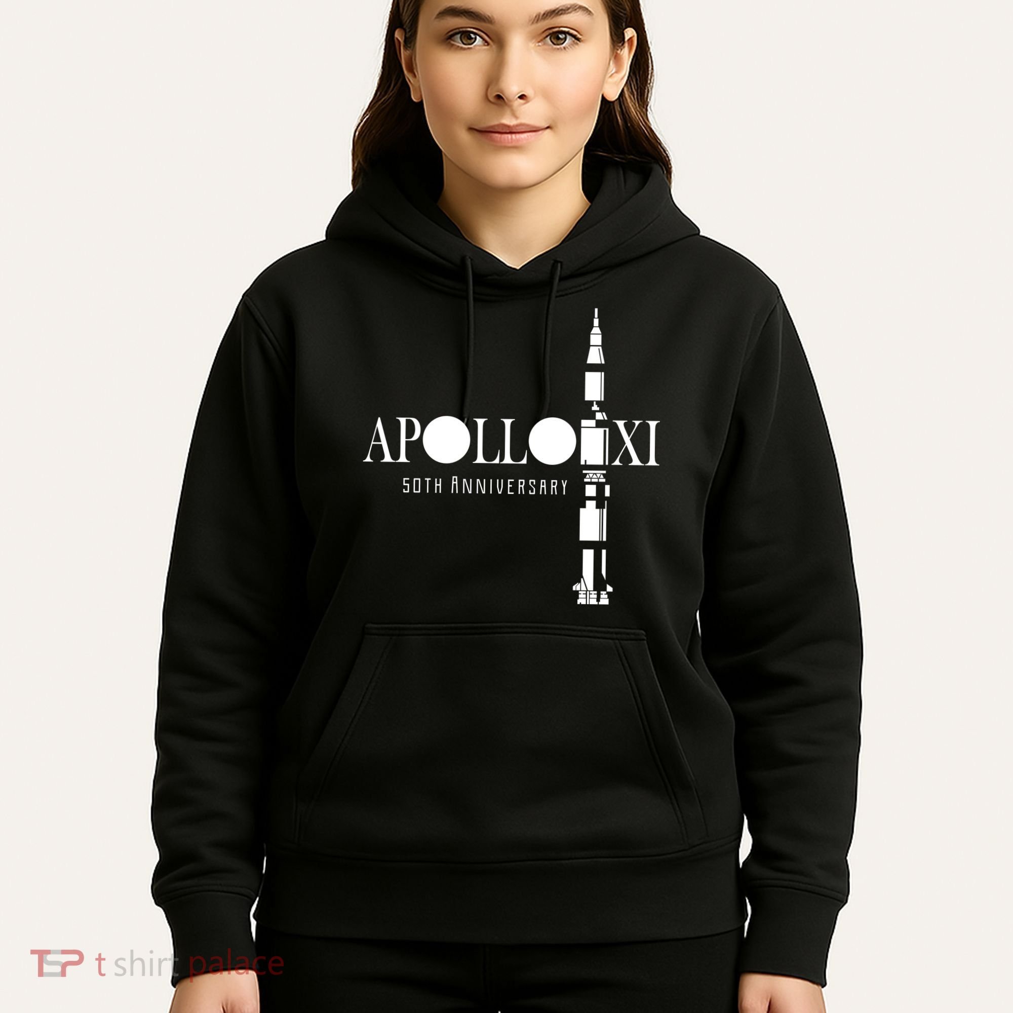 Apollo XI 50th Anniversary Moon Landing Hoodie