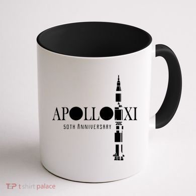 Apollo XI 50th Anniversary Moon Landing Coffee Mug back