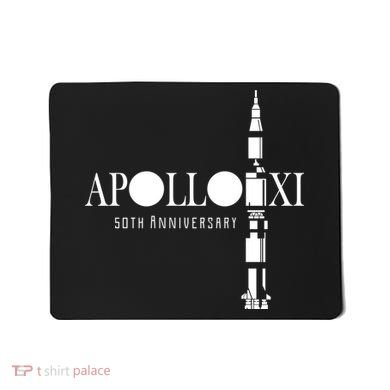 Apollo XI 50th Anniversary Moon Landing Mousepad