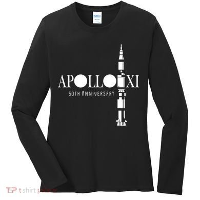 Apollo XI 50th Anniversary Moon Landing Women's Long Sleeve Shirt