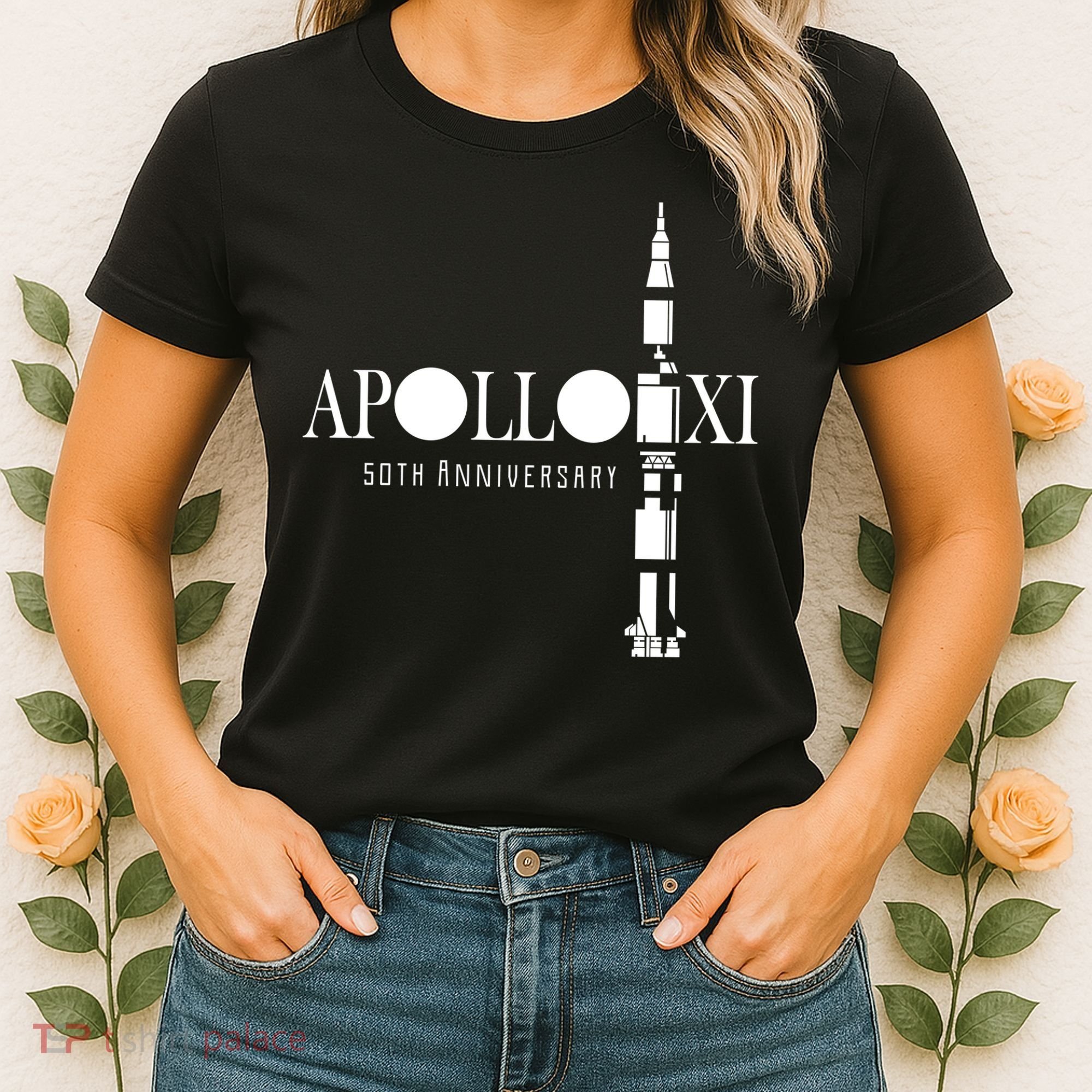 Apollo XI 50th Anniversary Moon Landing Women's T-Shirt