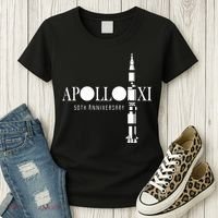 Apollo XI 50th Anniversary Moon Landing Women's T-Shirt thumb 3