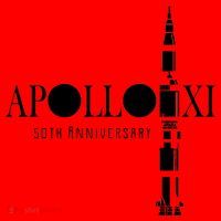 Apollo XI 50th Anniversary Moon Landing Santa Hat thumb 1