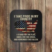 American Pride Patriotic American Flag Coaster thumb 0