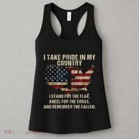 American Pride Patriotic American Flag Women's Tank Top thumb 3