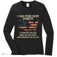American Pride Patriotic American Flag Women's Long Sleeve Shirt thumb 0