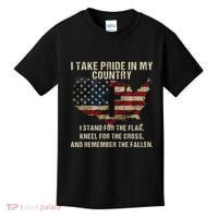 American Pride Patriotic American Flag Kids T-Shirt thumb 0
