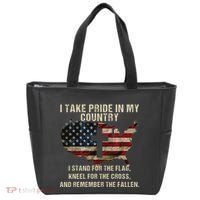 American Pride Patriotic American Flag Tote Bag thumb 0