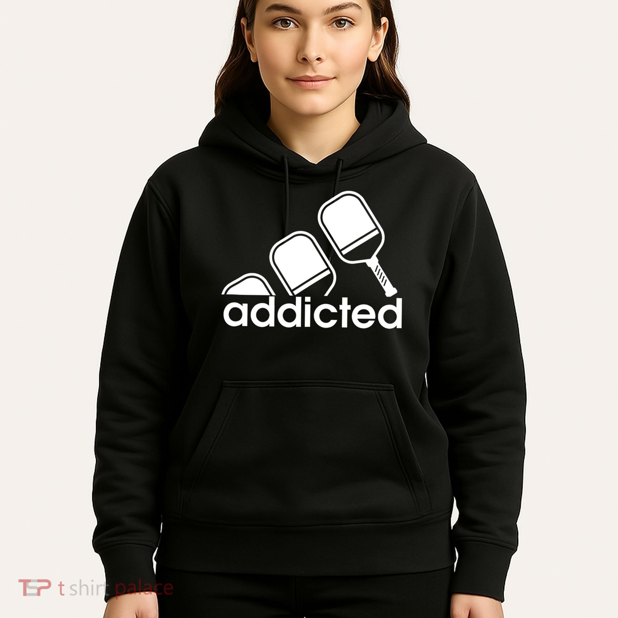 Addicted Pickleball Player Hoodie