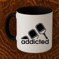 Addicted Pickleball Player Coffee Mug thumb 2