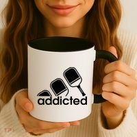 Addicted Pickleball Player Coffee Mug thumb 3