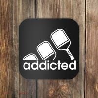 Addicted Pickleball Player Coaster thumb 0