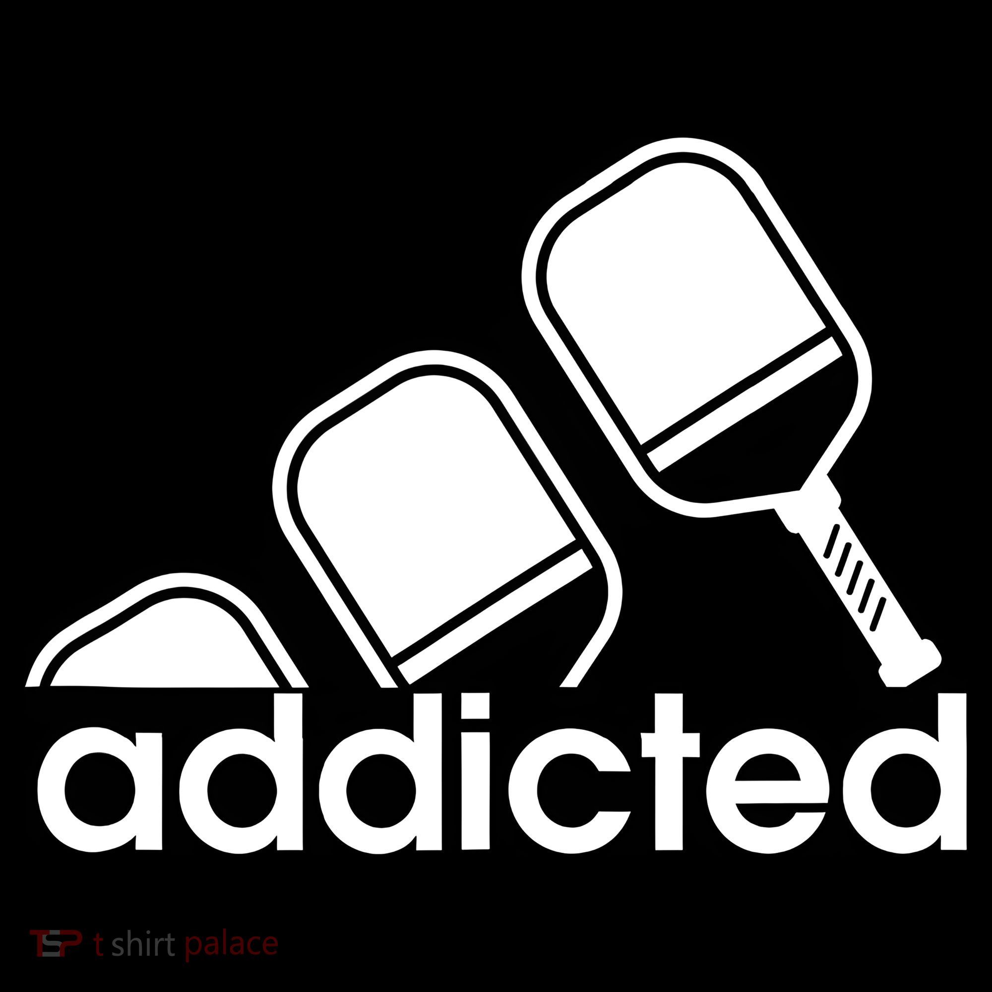 Addicted Pickleball Player Polo