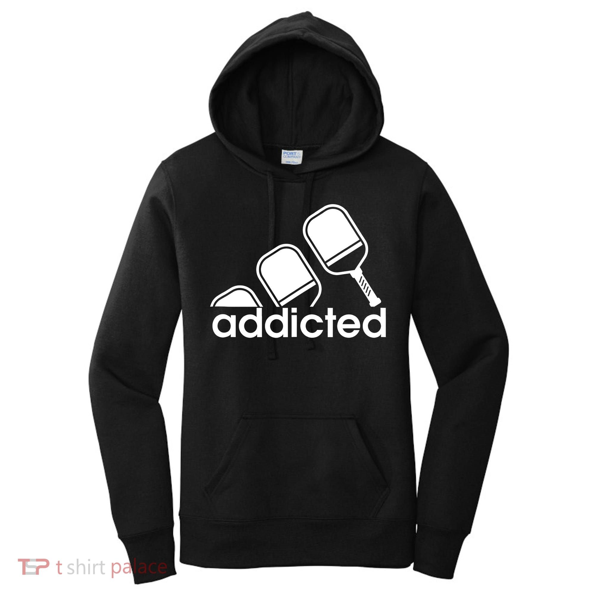 Addicted Pickleball Player Women's Hoodie