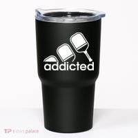 Addicted Pickleball Player Tumbler thumb 0