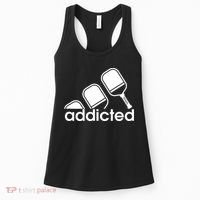 Addicted Pickleball Player Women's Tank Top thumb 0