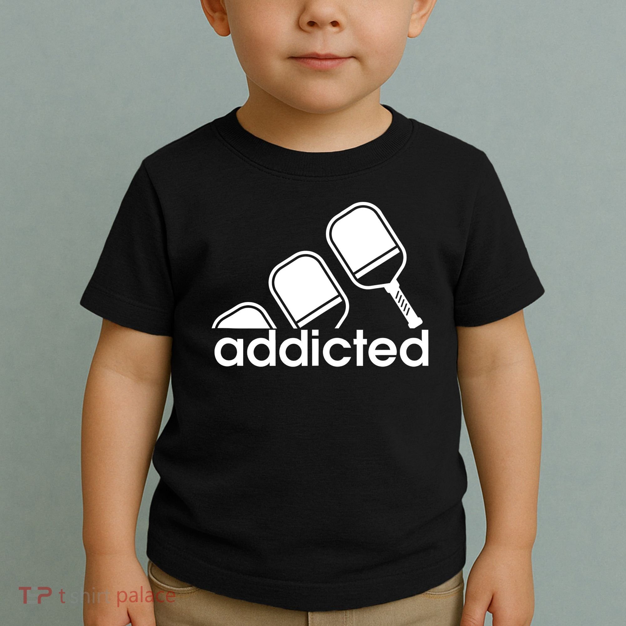 Addicted Pickleball Player Toddler T-Shirt