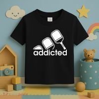 Addicted Pickleball Player Toddler T-Shirt thumb 3